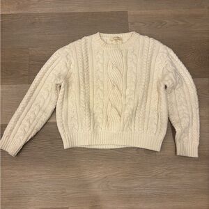 FRAME WOOL‎ CABLE SWEATER